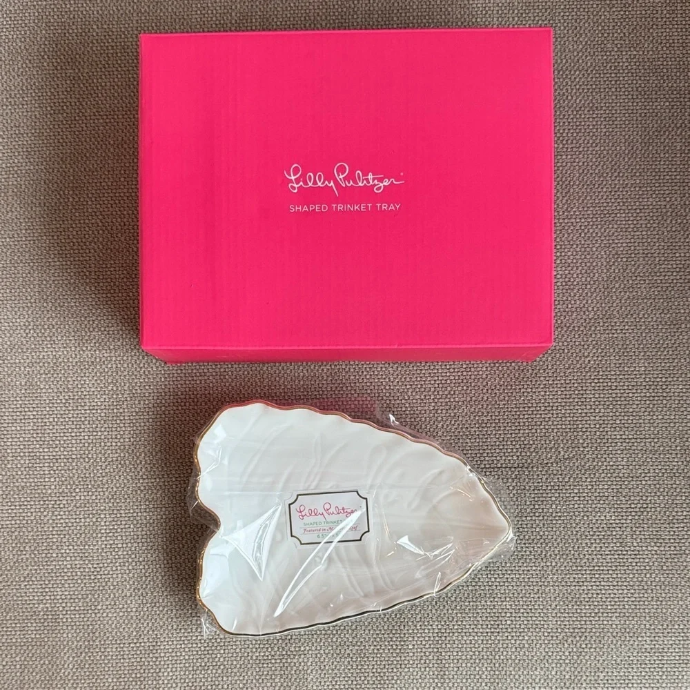 Lilly Pulitzer Leaf Trinket Dish